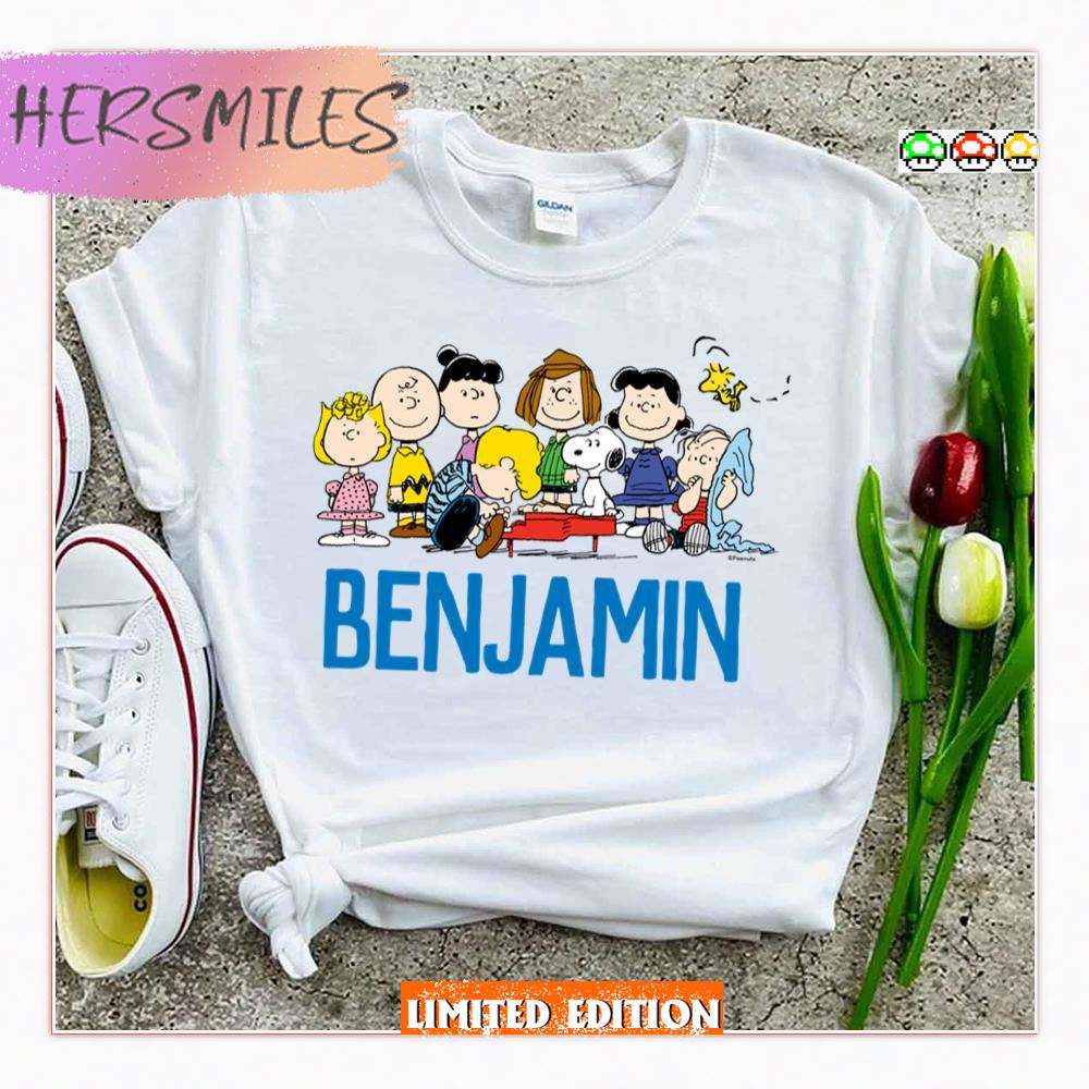 Custom Peanuts Charlie Brown And Gang Birthday Shirt Custom Peanuts Charlie Brown And Gang Birthday Shirt