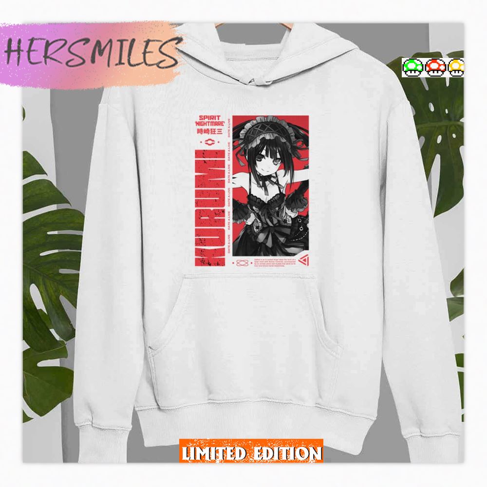Dangerous Kurumi Tokisaki Date A Live Color Version Shirt