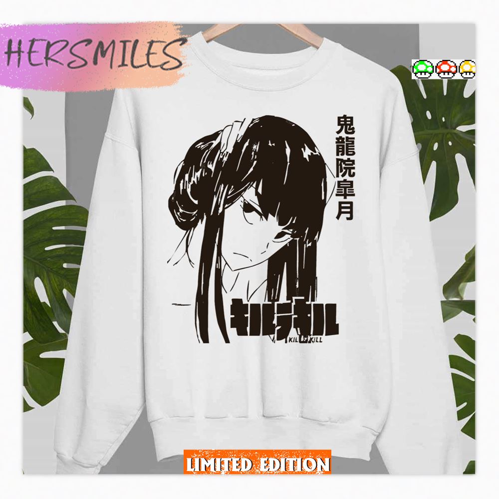 Dark Design Satsuki Kiryuin Line Art Shirt Dark Design Satsuki Kiryuin Line Art Shirt