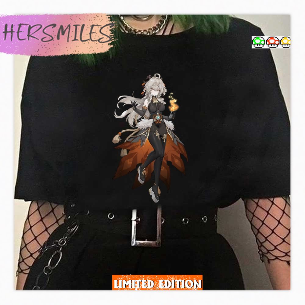 Dark Ganyu Genshin Impact Game Shirt Dark Ganyu Genshin Impact Game Shirt