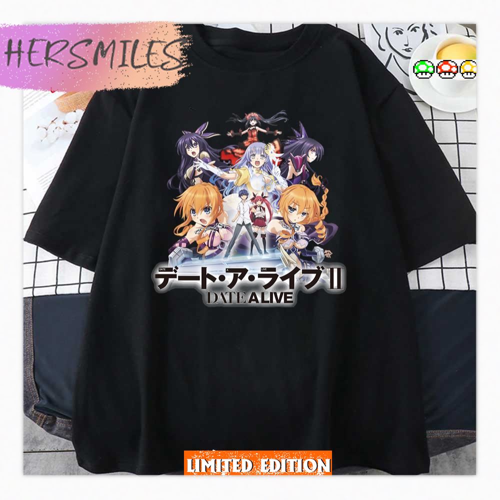 Date A Live All Characters For Anime Lovers Shirt