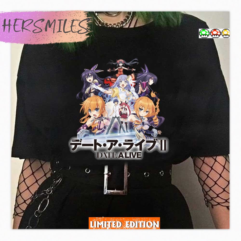 Date A Live All Characters For Anime Lovers Shirt Date A Live All Characters For Anime Lovers Shirt