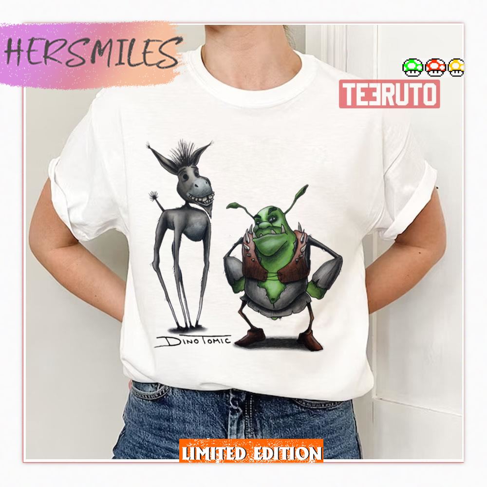 Donkey And Shrek Shirt