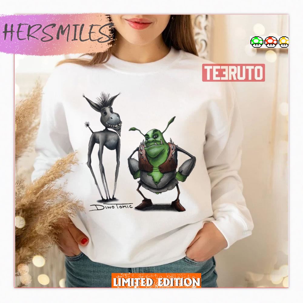 Donkey And Shrek Shirt Donkey And Shrek Shirt