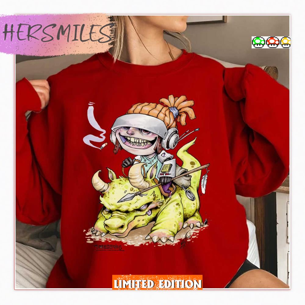 Drifting Dragons Anime Chibi Sweatshirt