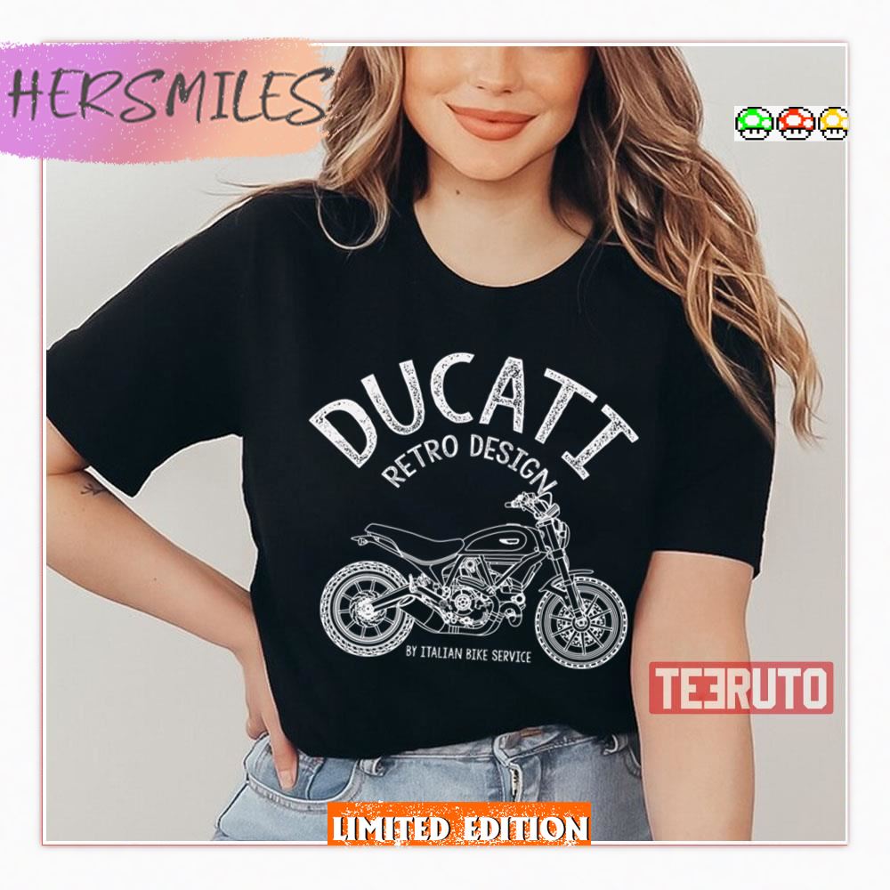 Ducati Scrambler Retro Design Tank Top Ducati Scrambler Retro Design Tank Top