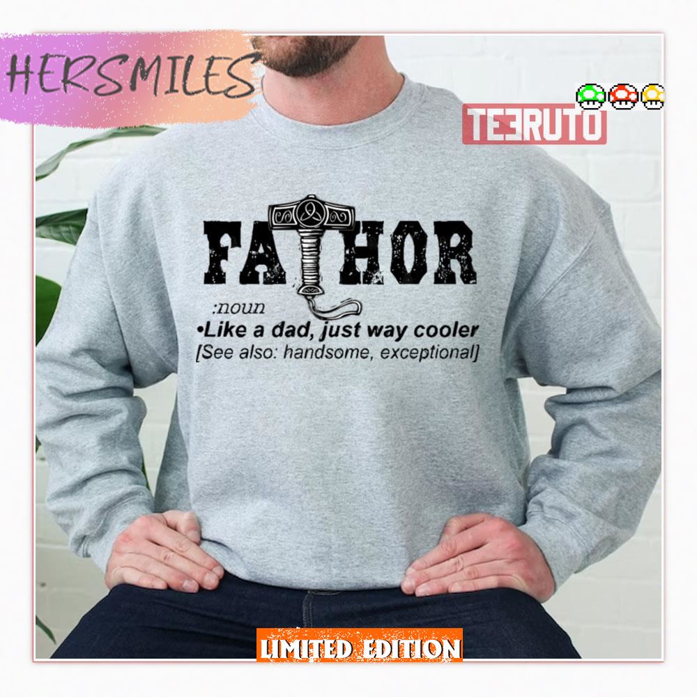 Fathor Funny Marvel Dad Father’s Day Sweatshirt
