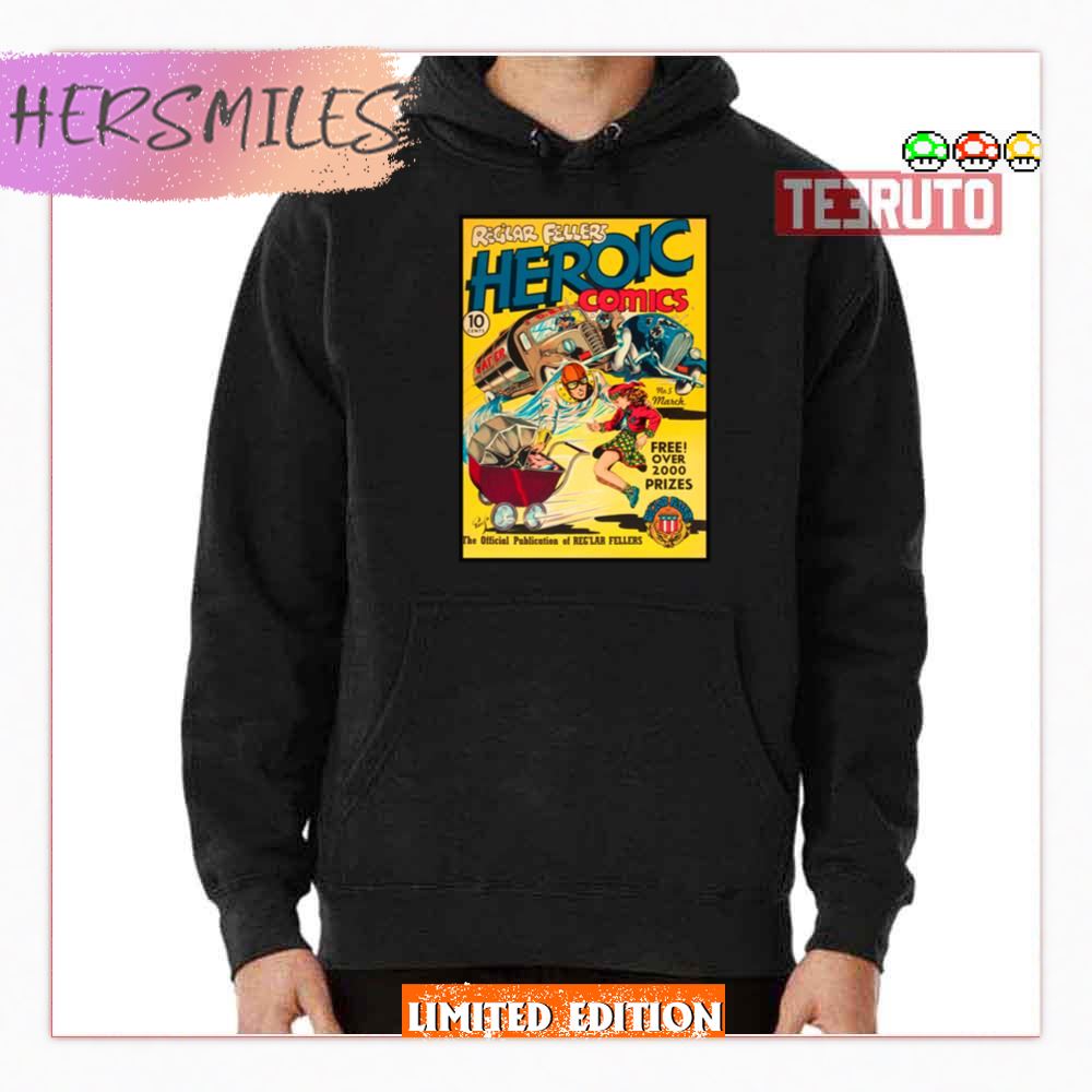 Fellers Heroic 90s Comic Design Shirt