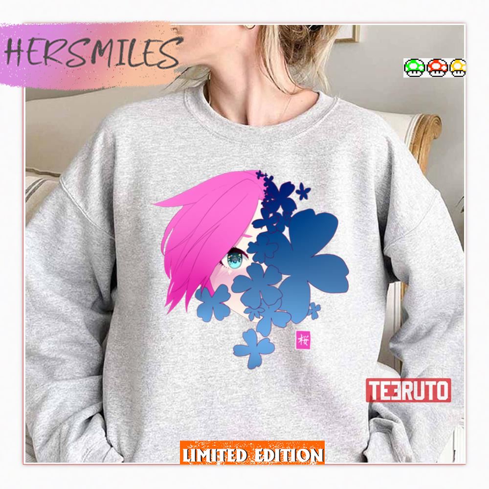 Flower Sakura Haruno Naruto Shippuden Sweatshirt Flower Sakura Haruno Naruto Shippuden Sweatshirt