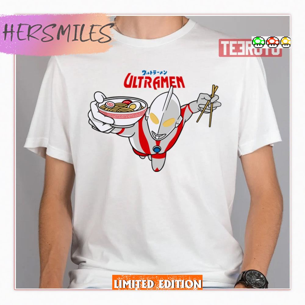 Flying Ultramen Eating Ramen Ultraman Sweatshirt