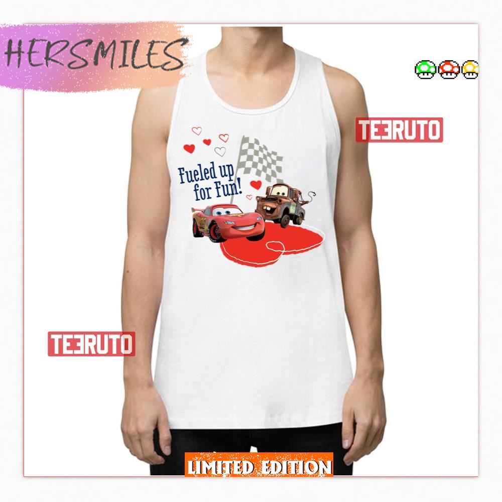 Fueled Up For Fun Cars Movie Tank Top