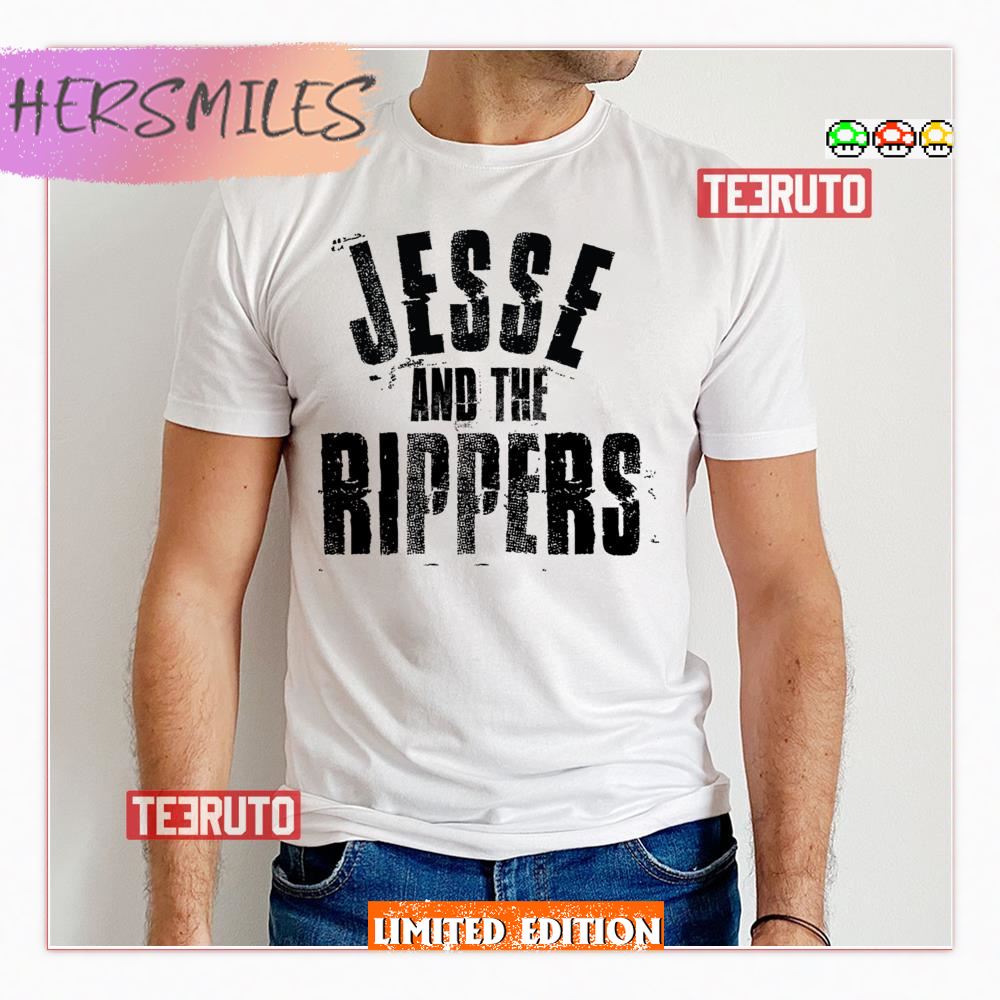 Full House Black Text Jesse And The Rippers Shirt
