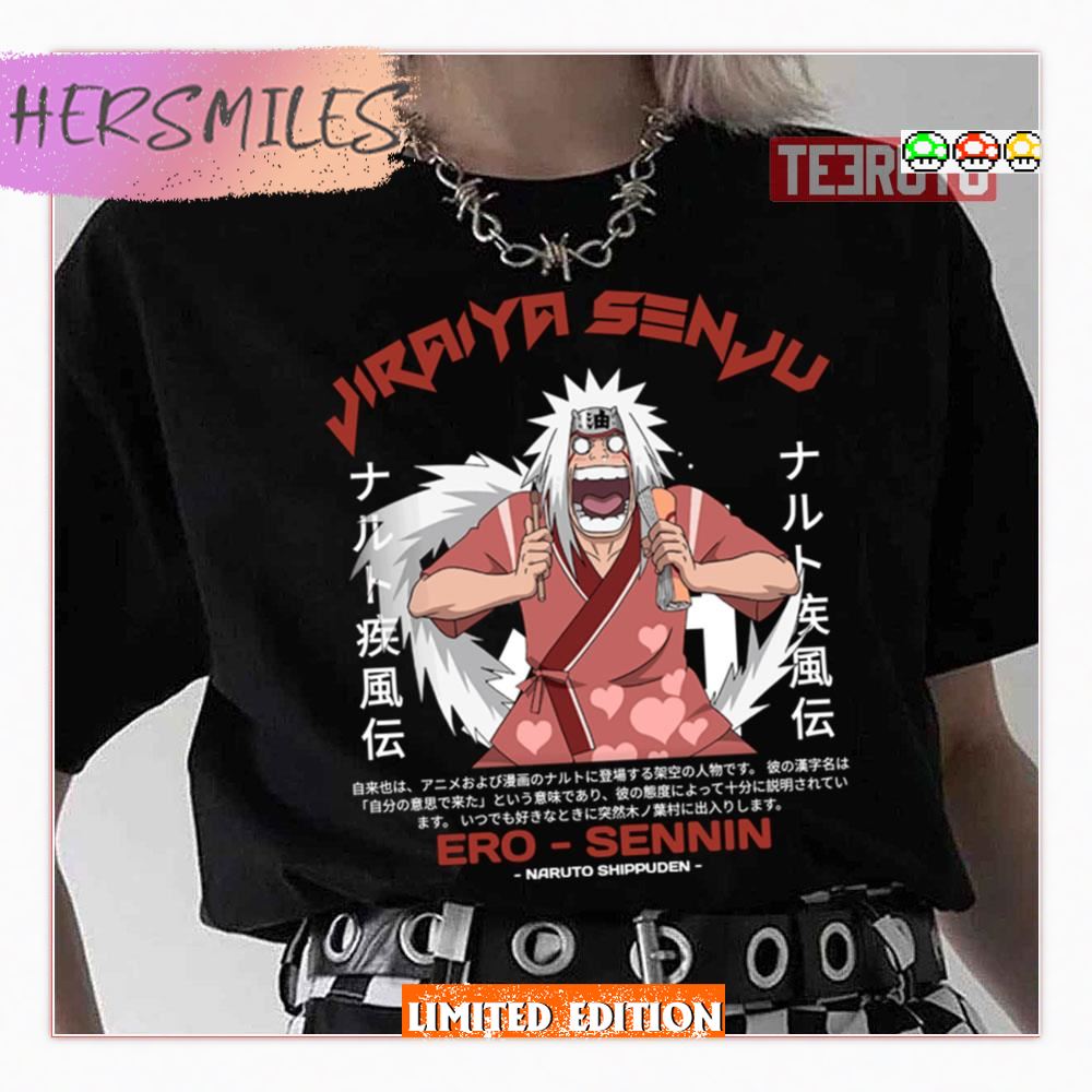Funny Jiraiya Laughing Naruto Shippuden Shirt