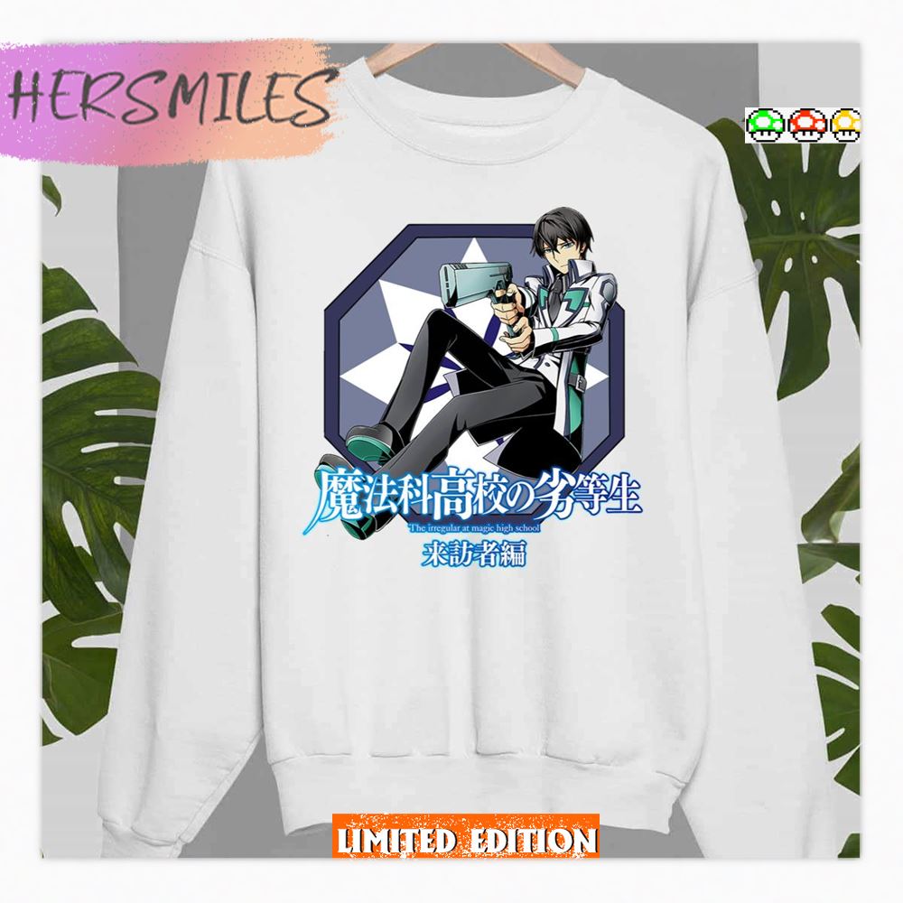 Handsome Boy The Irregular At Magic High School Novel Shiba Tatsuya Shirt Handsome Boy The Irregular At Magic High School Novel Shiba Tatsuya Shirt