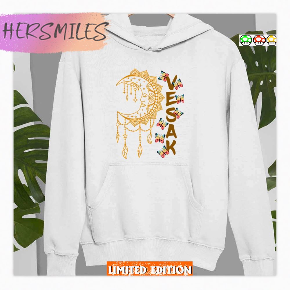 Happy Vesak Day Butterflies Art Shirt Happy Vesak Day Butterflies Art Shirt