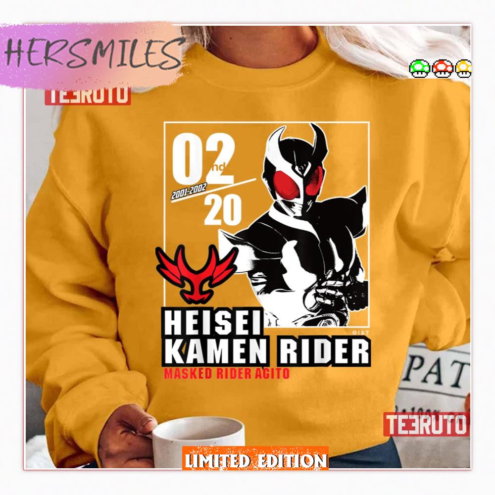 Heisei Rider Anniversary Kamen Rider Agito Shirt