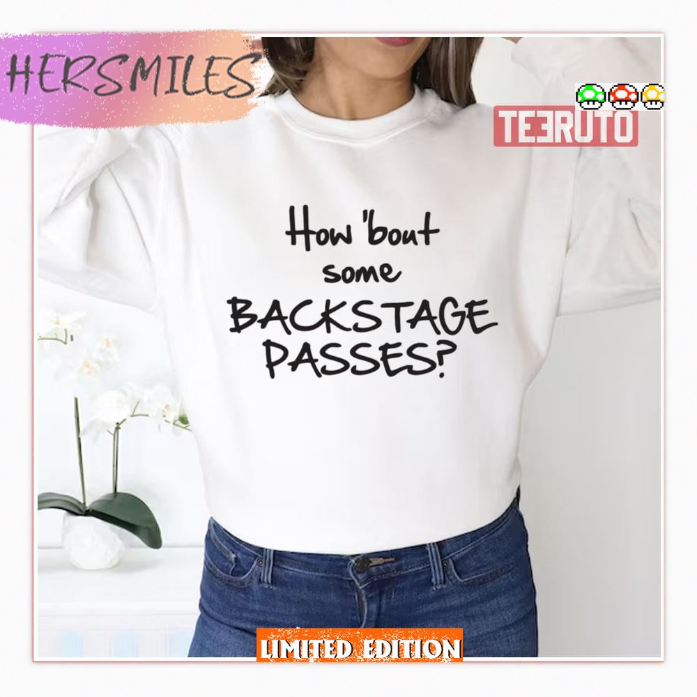 How Bout Some Backstage Passes Aerosmith Sweatshirt