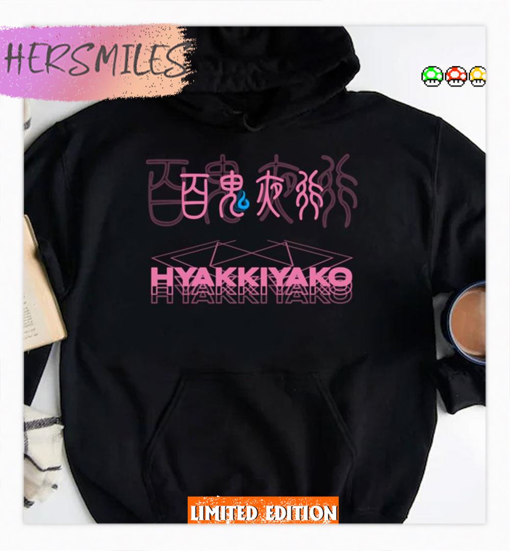 Hyakkiyako Pink Logo Blue Archive Shirt