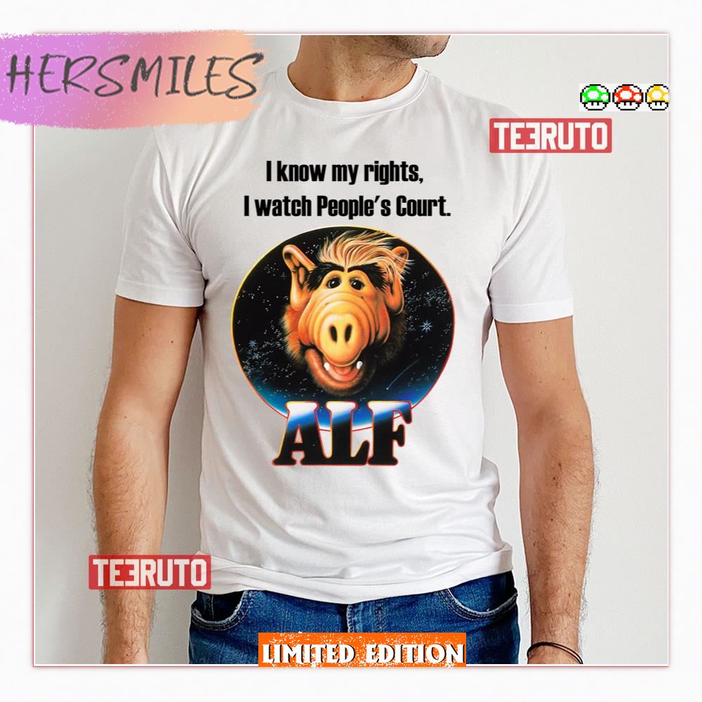 I Know My Rights Alf Shirt