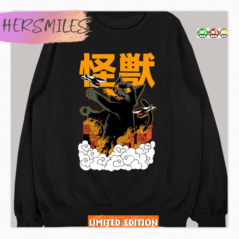 Inspired Kaiju No 8 Dragon Cat Shirt