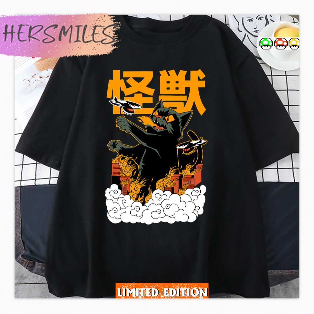 Inspired Kaiju No 8 Dragon Cat Shirt
