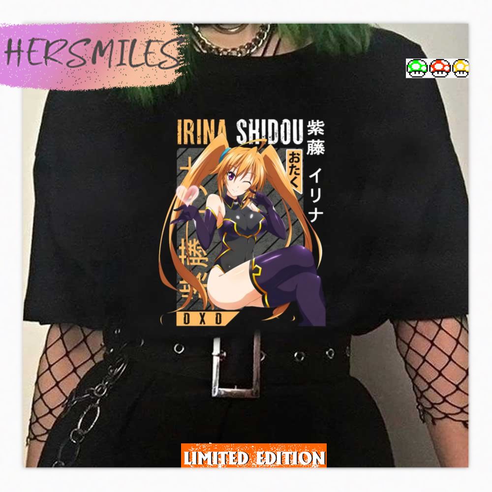 Irina Shidou Dxd Manga High School Dxd Shirt Irina Shidou Dxd Manga High School Dxd Shirt