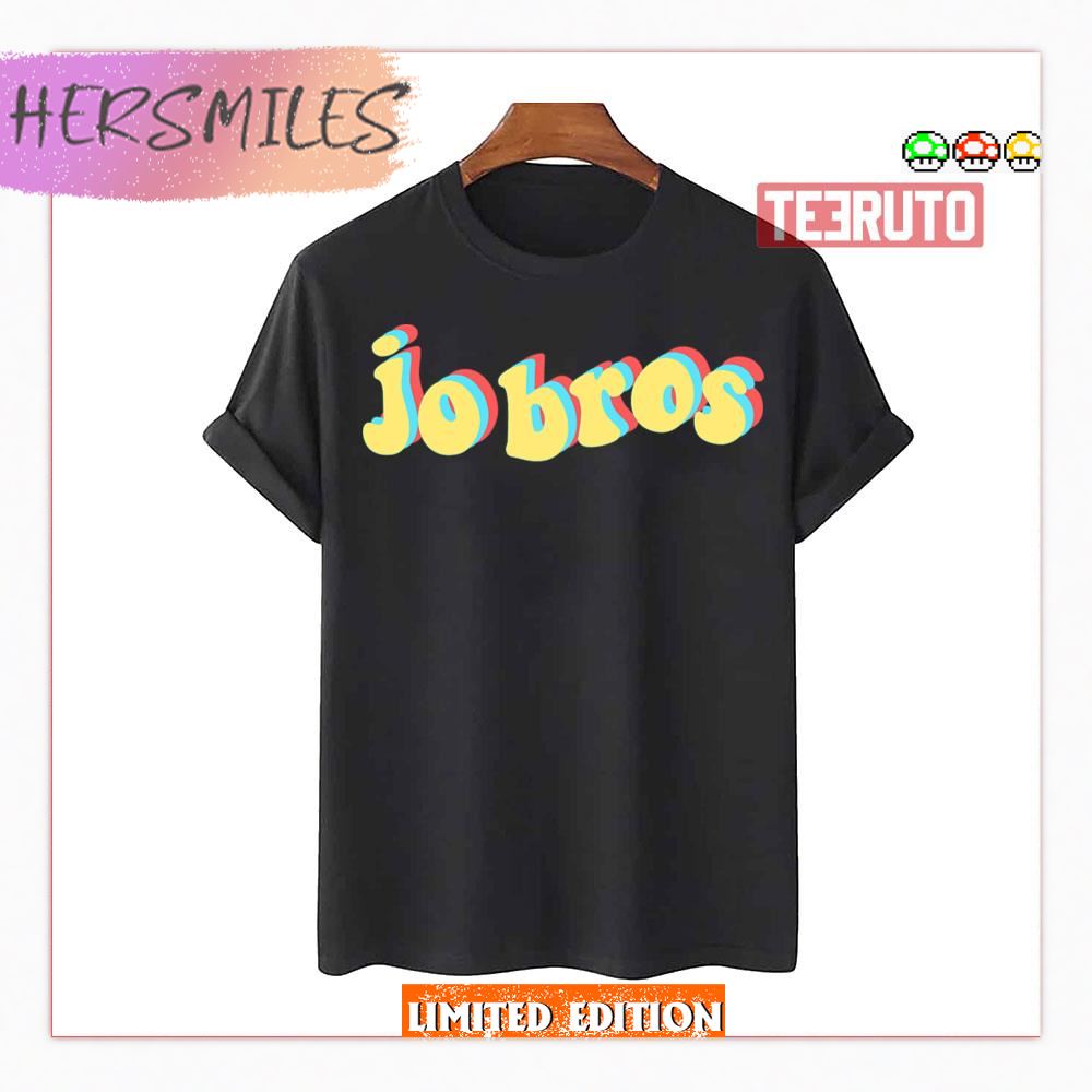 Jo Bros Text Desiign Jonas Brothers Shirt
