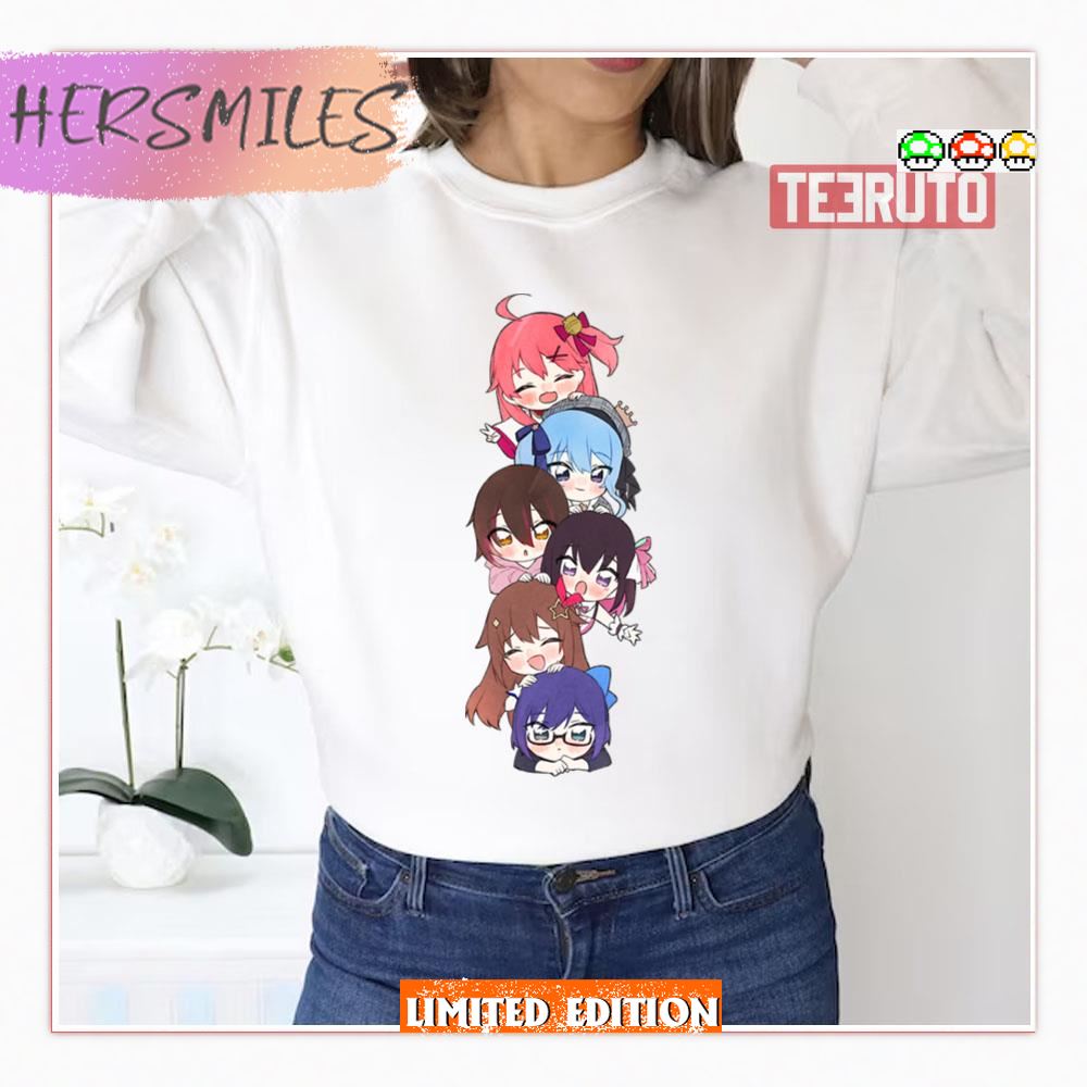 Jp Gen 0 And A Chan Hololive Sweatshirt