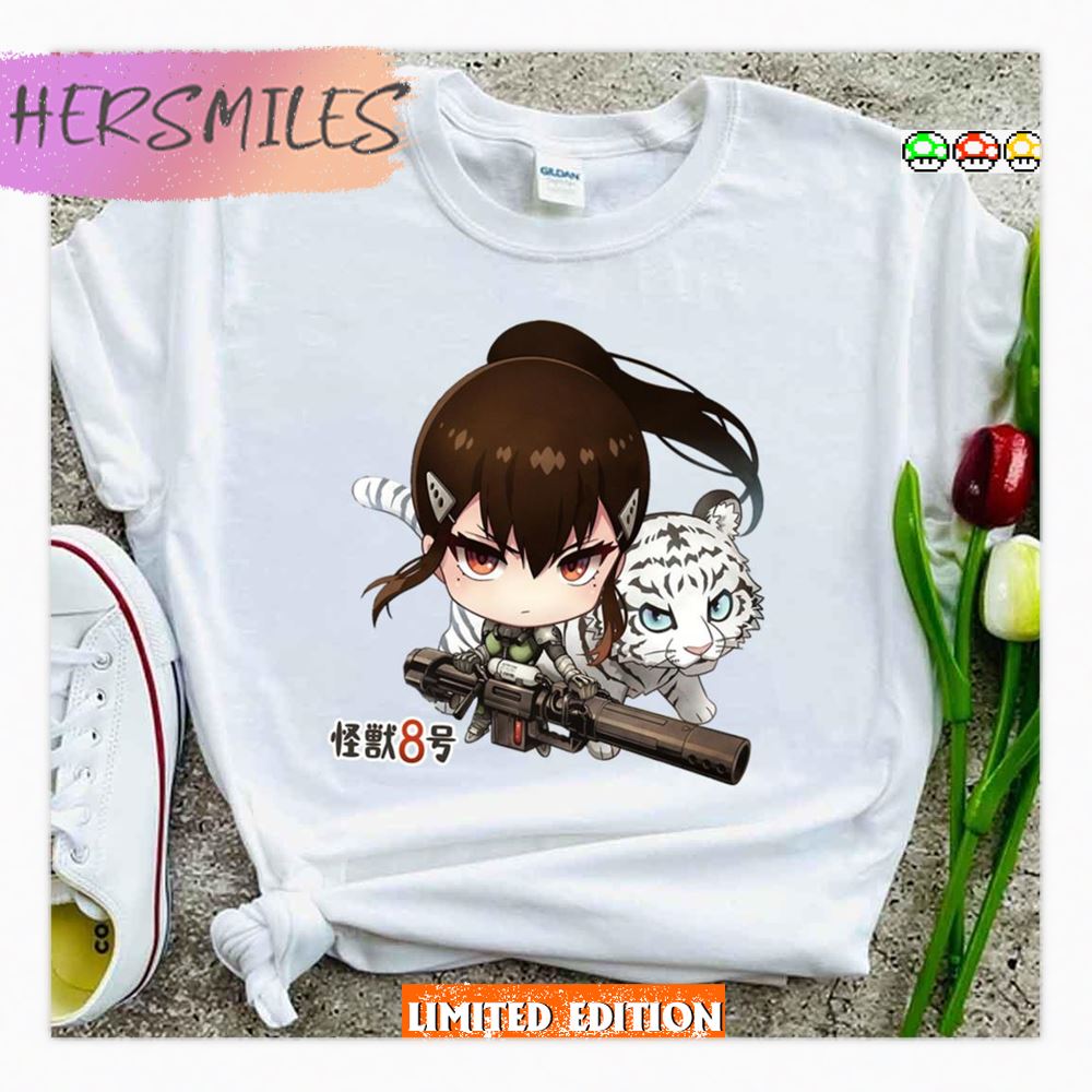 Kawaii Kaiju No 8 Mina Ashiro Chibi Shirt Kawaii Kaiju No 8 Mina Ashiro Chibi Shirt