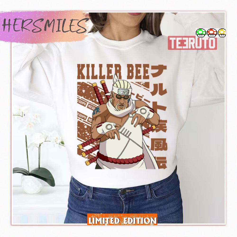 Killer Bee Anime Graphic Naruto Shippuden Sweatshirt