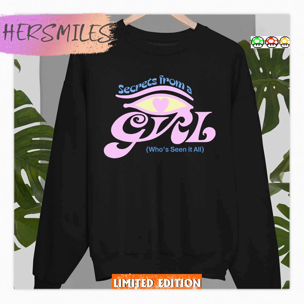 Lorde Solar Power Secrets From A Girl Who's Seen It All Typography Shirt Lorde Solar Power Secrets From A Girl Who's Seen It All Typography Shirt