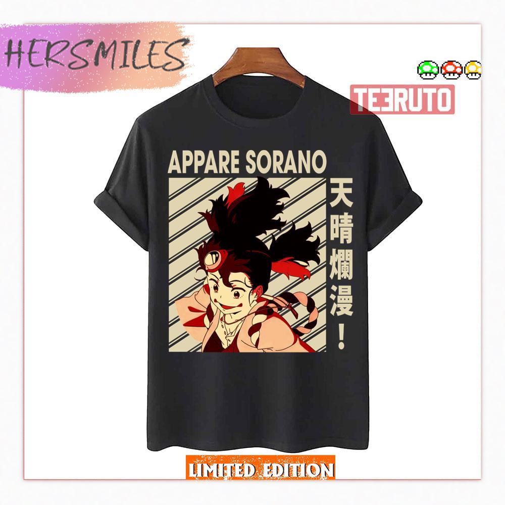 Love Appare Sorano Appare Anime Ranman Design Shirt – Teeruto