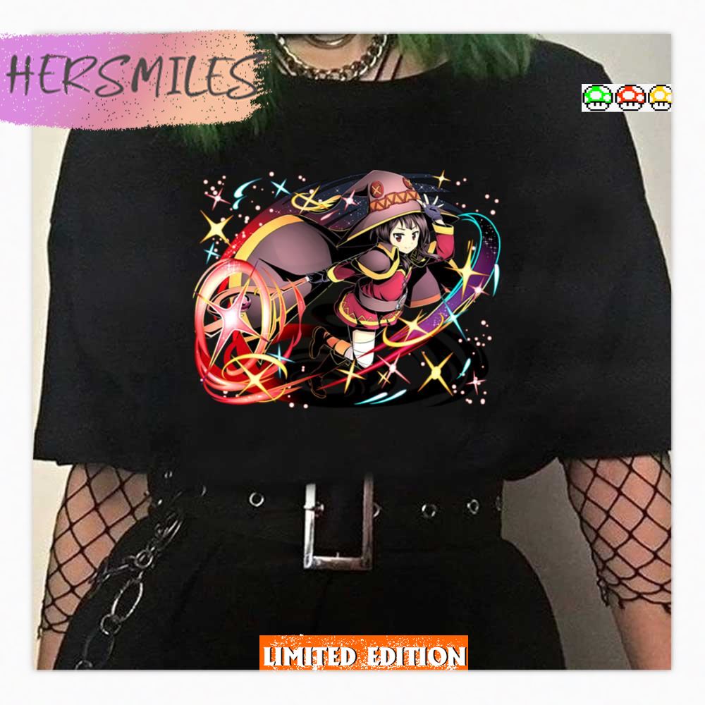 Megumin Kono Subarashii Sekai Ni Shukufuku Wo Blink Art Shirt Megumin Kono Subarashii Sekai Ni Shukufuku Wo Blink Art Shirt