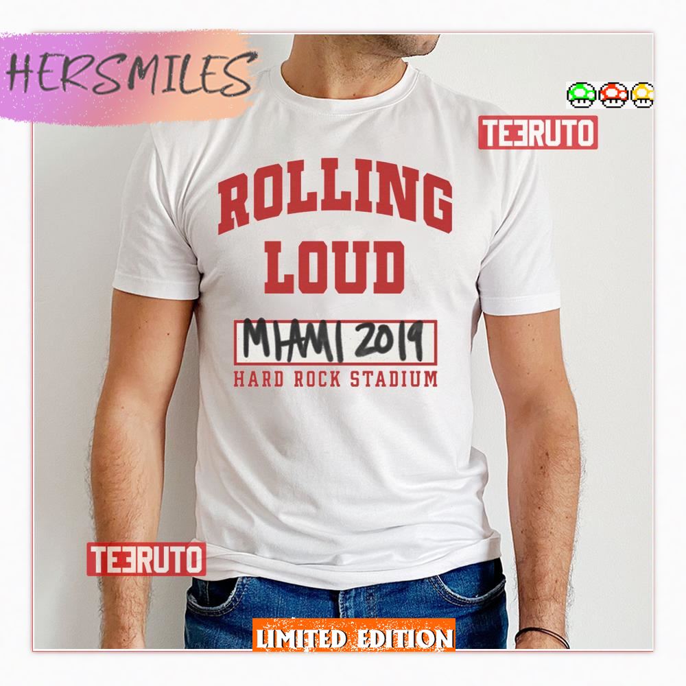 Miami 2019 Rolling Loud Music Festival Shirt