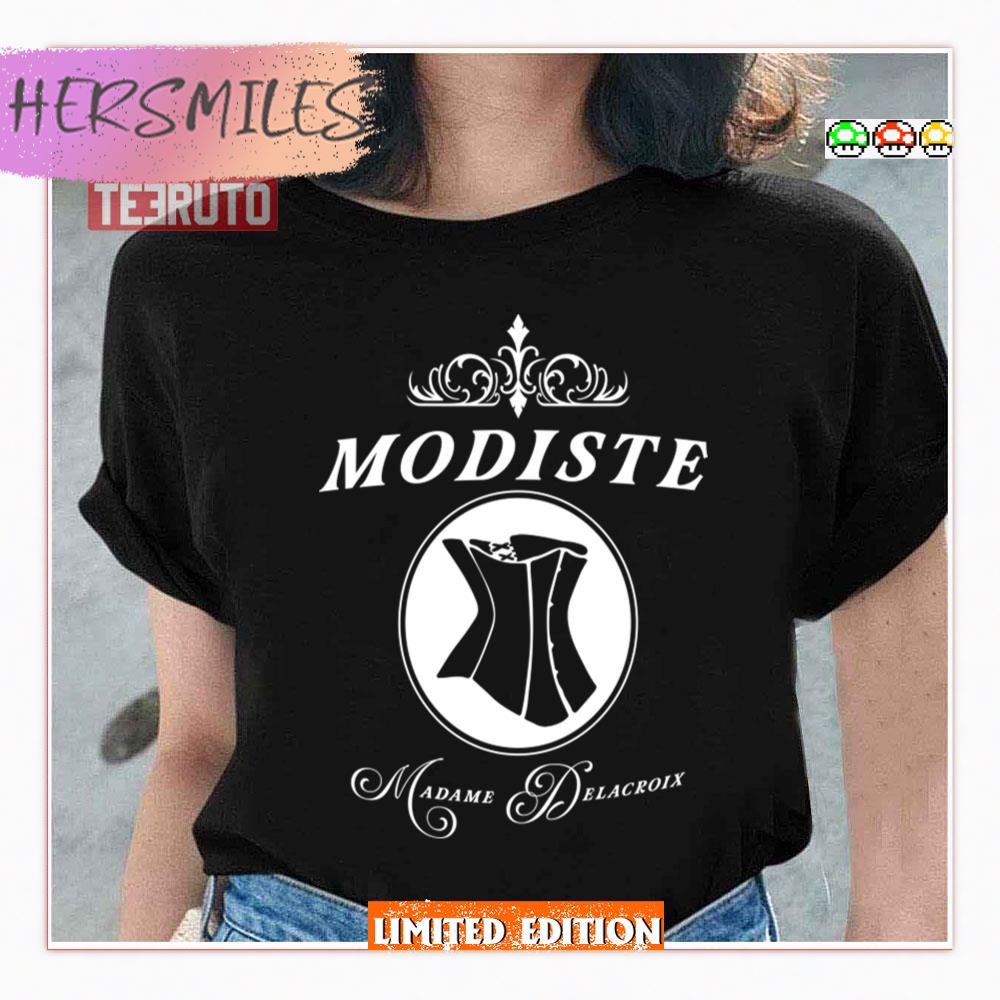 Modiste Corset Design Madame Delacroix Couturier To Bridgerton Society Sweatshirt