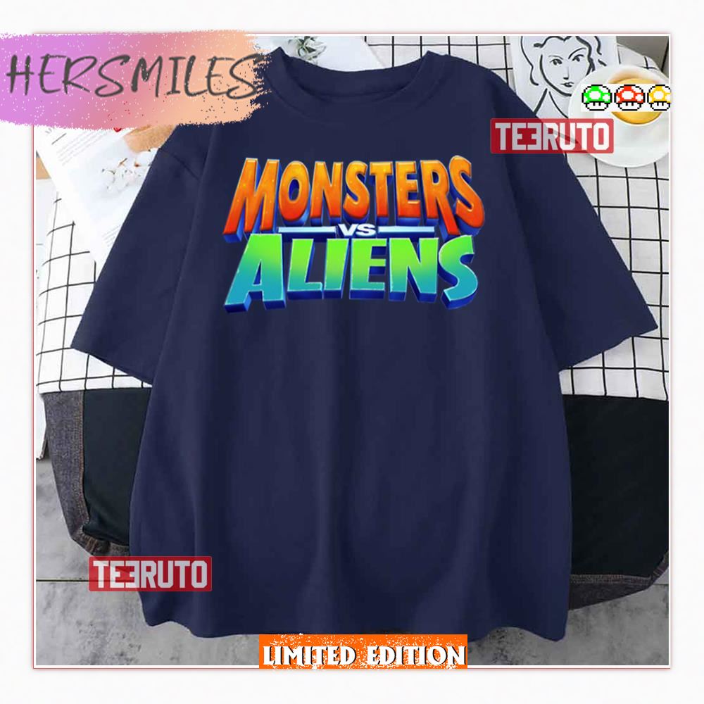 Monsters Vs Aliens Logo Shirt