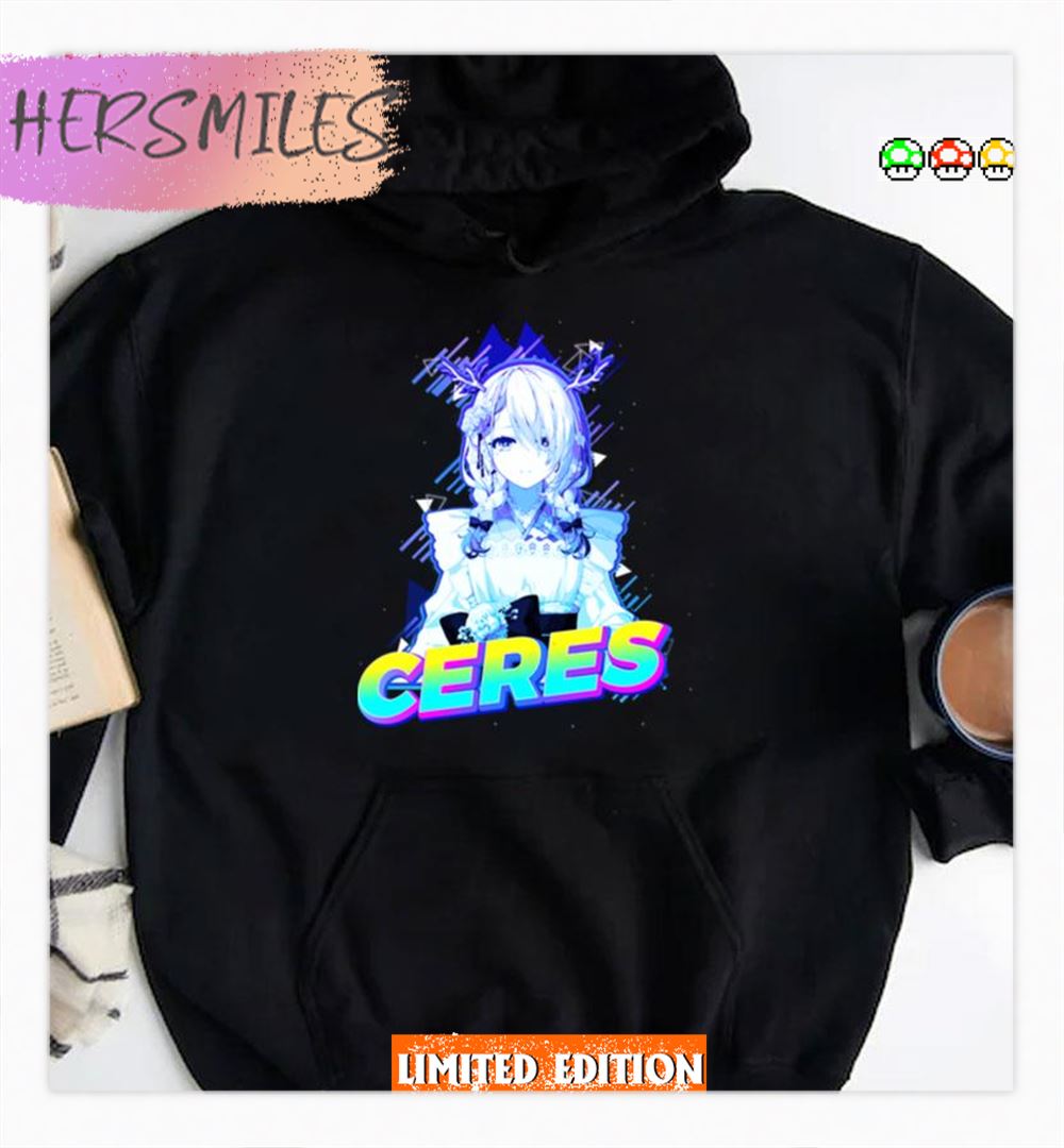 Neon Ceres Fauna Hololive Vtuber Shirt Neon Ceres Fauna Hololive Vtuber Shirt