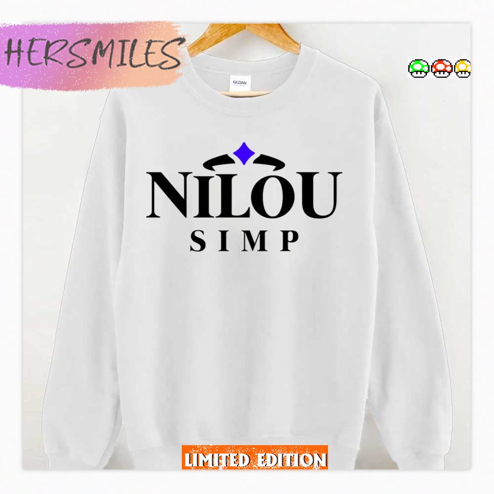 Nilou Simp Genshin Impact Black Design Ver Shirt Nilou Simp Genshin Impact Black Design Ver Shirt