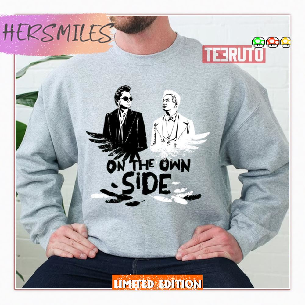 On The Own Side Good Omens Sweatshirt
