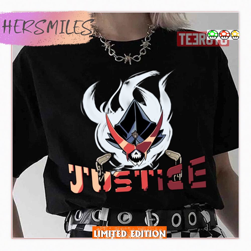Over Justice Anime Logo Space Patrol Luluco Shirt