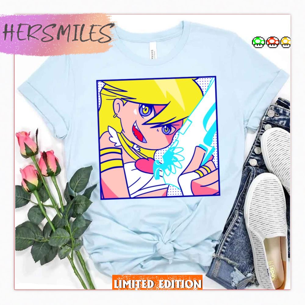 Panty Colored Anime Panty And Stocking Shirt