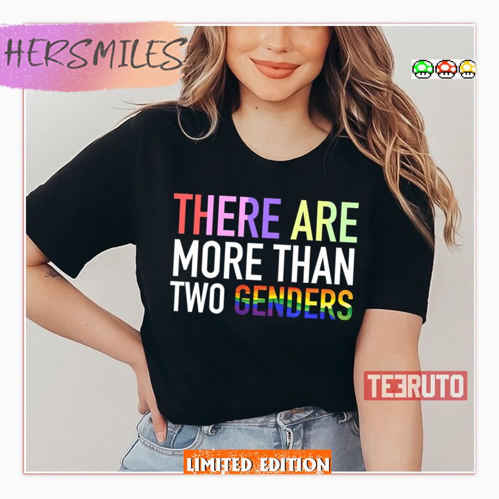 Pride Month There Are More Than Two Genders Shirt