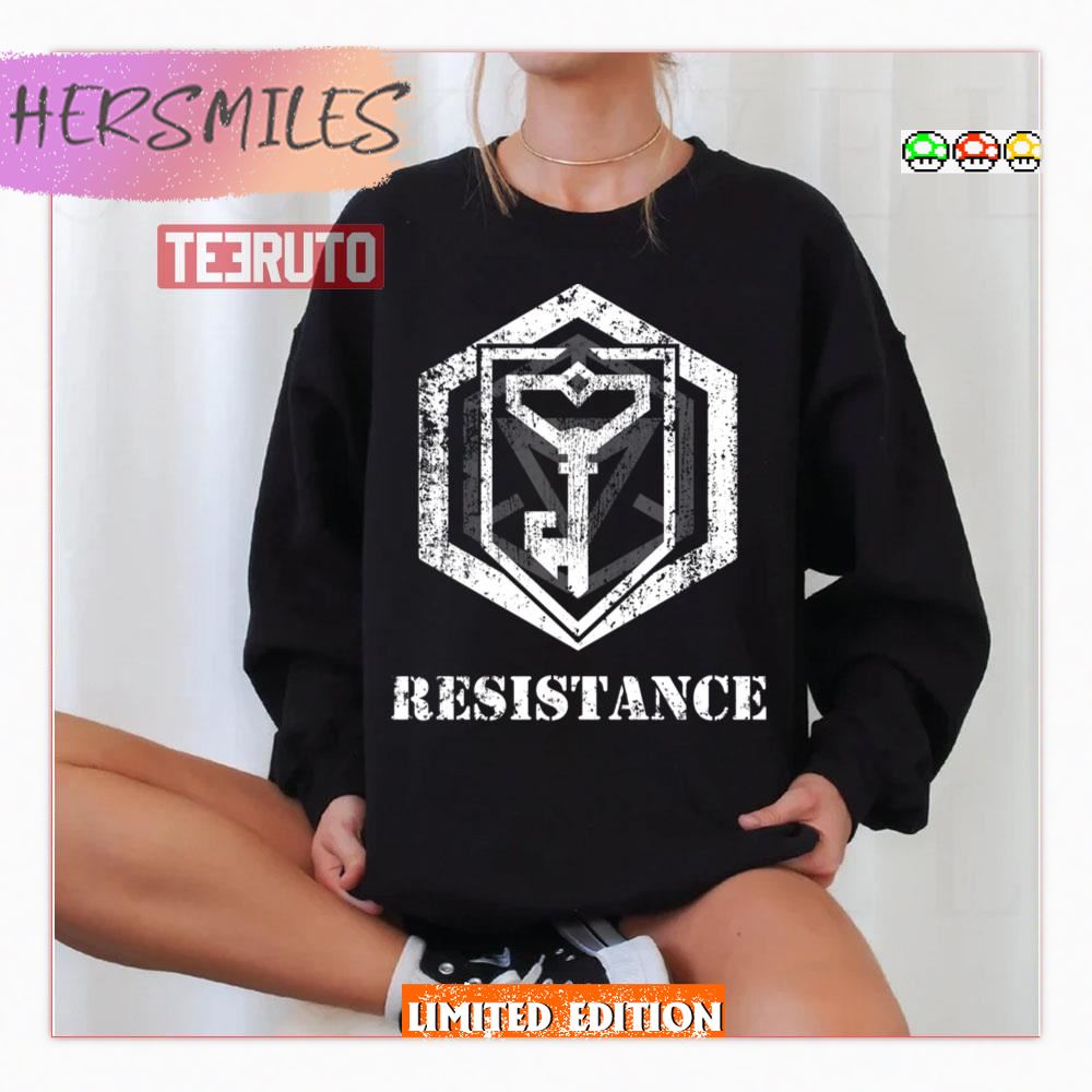 Resistance Ingress White Key Art Shirt