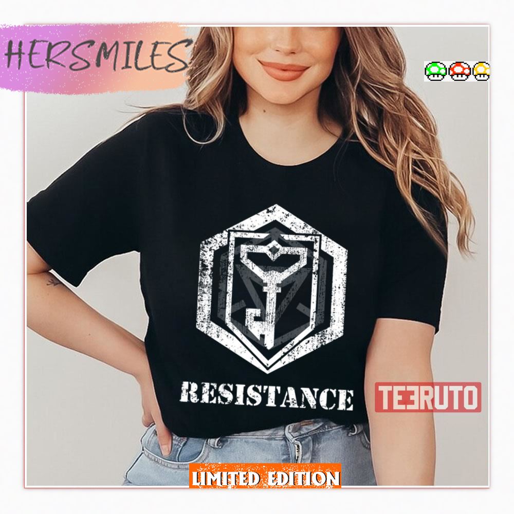 Resistance Ingress White Key Art Shirt