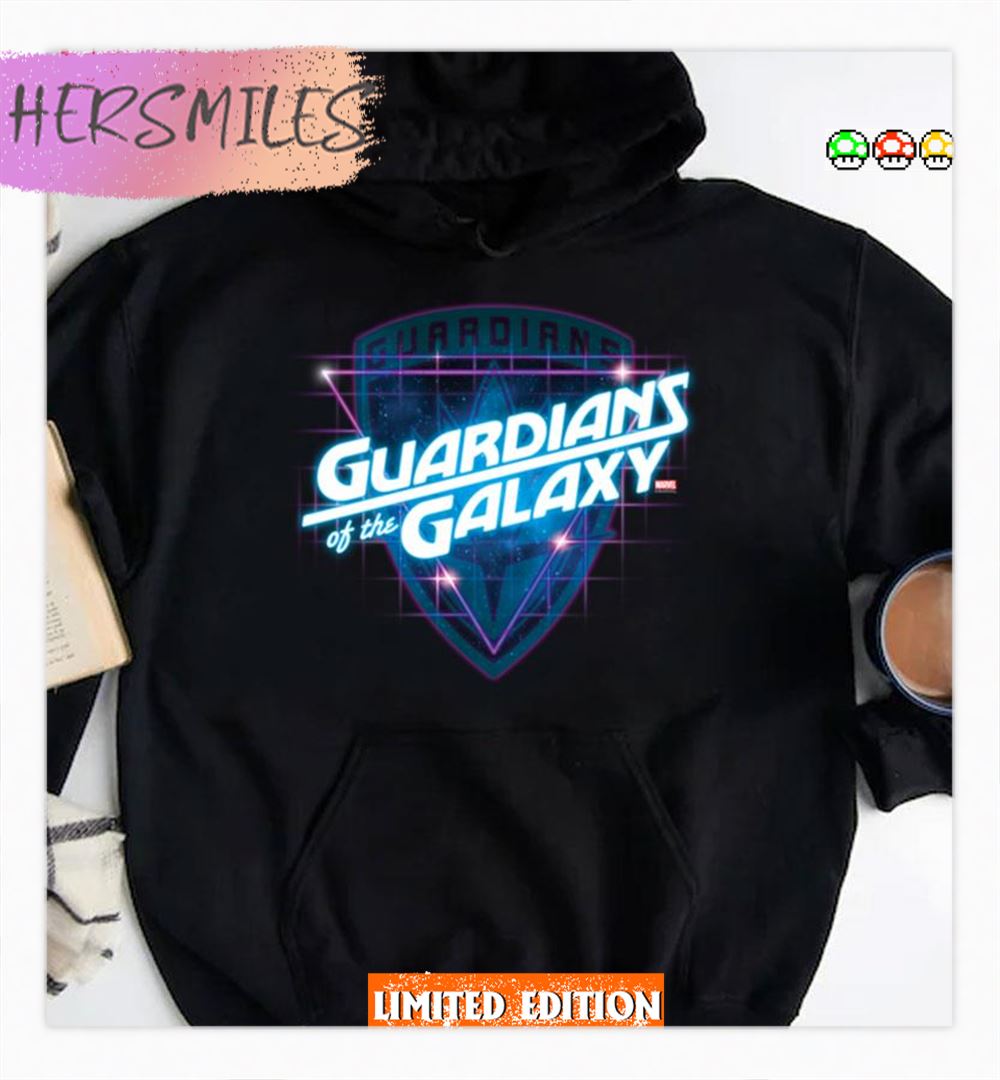 Retro Logo Guardians Of The Galaxy Shirt