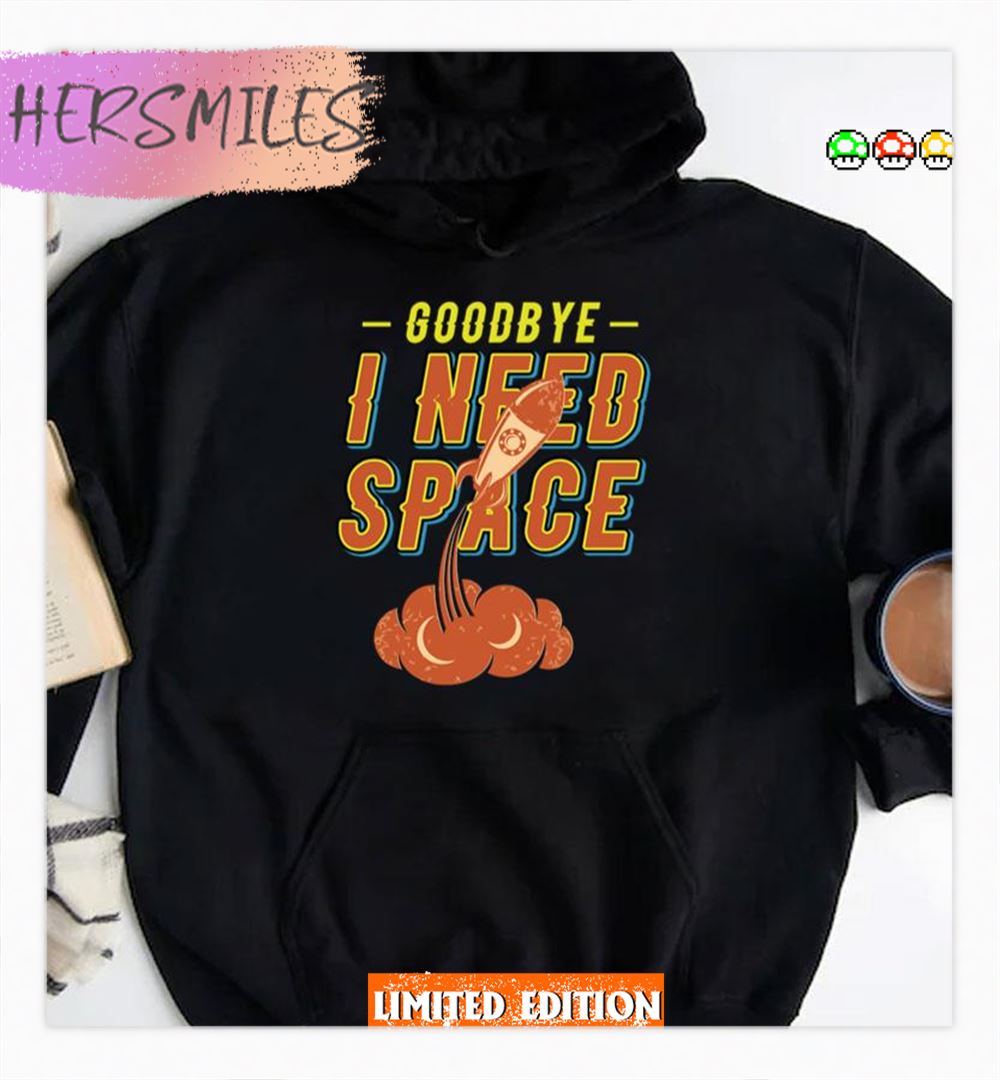 Rocket Scientist Funny Goodby Outerspace Astronaut Shirt