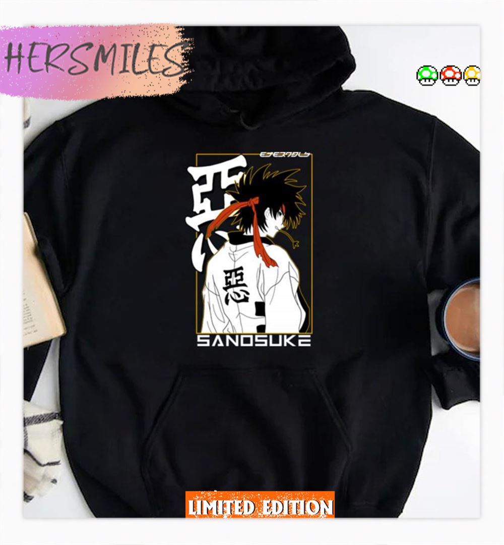 Sanosuke Rurouni Kenshin Manga Design Shirt