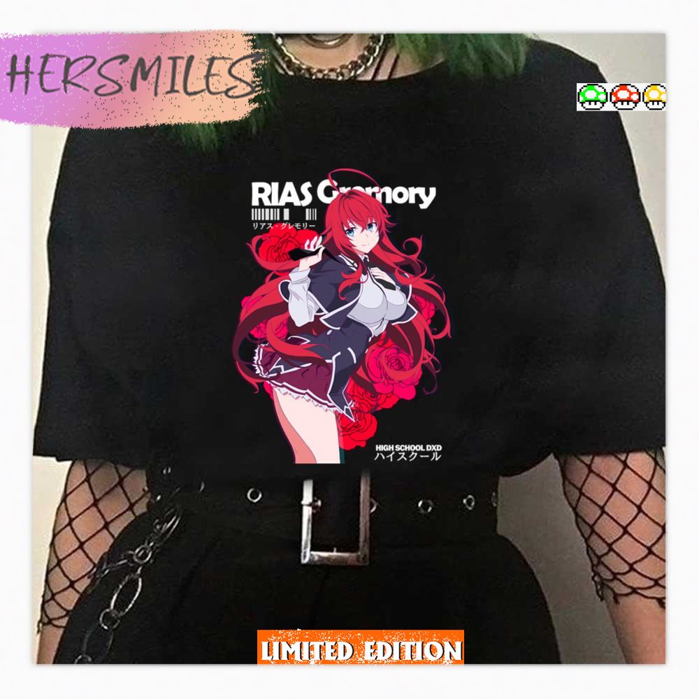 Say Hi Rias Gremory High School Dxd Shirt Say Hi Rias Gremory High School Dxd Shirt
