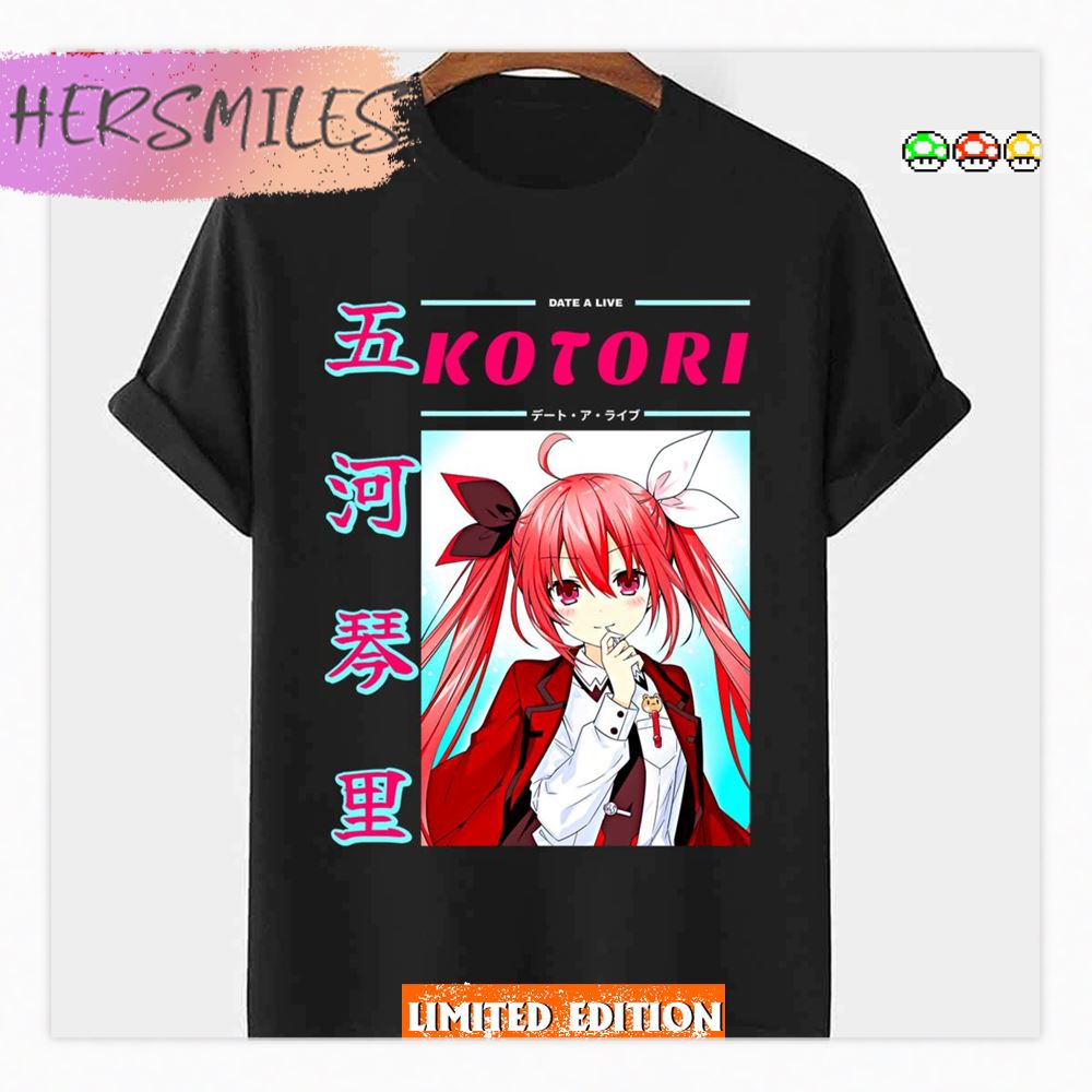 Shido’s Foster Sister Kotori Itsuka Anime Shirt