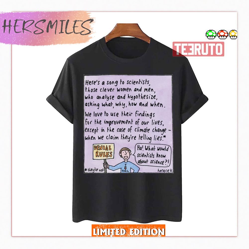 Song To Scientists Judy Horacek Shirt
